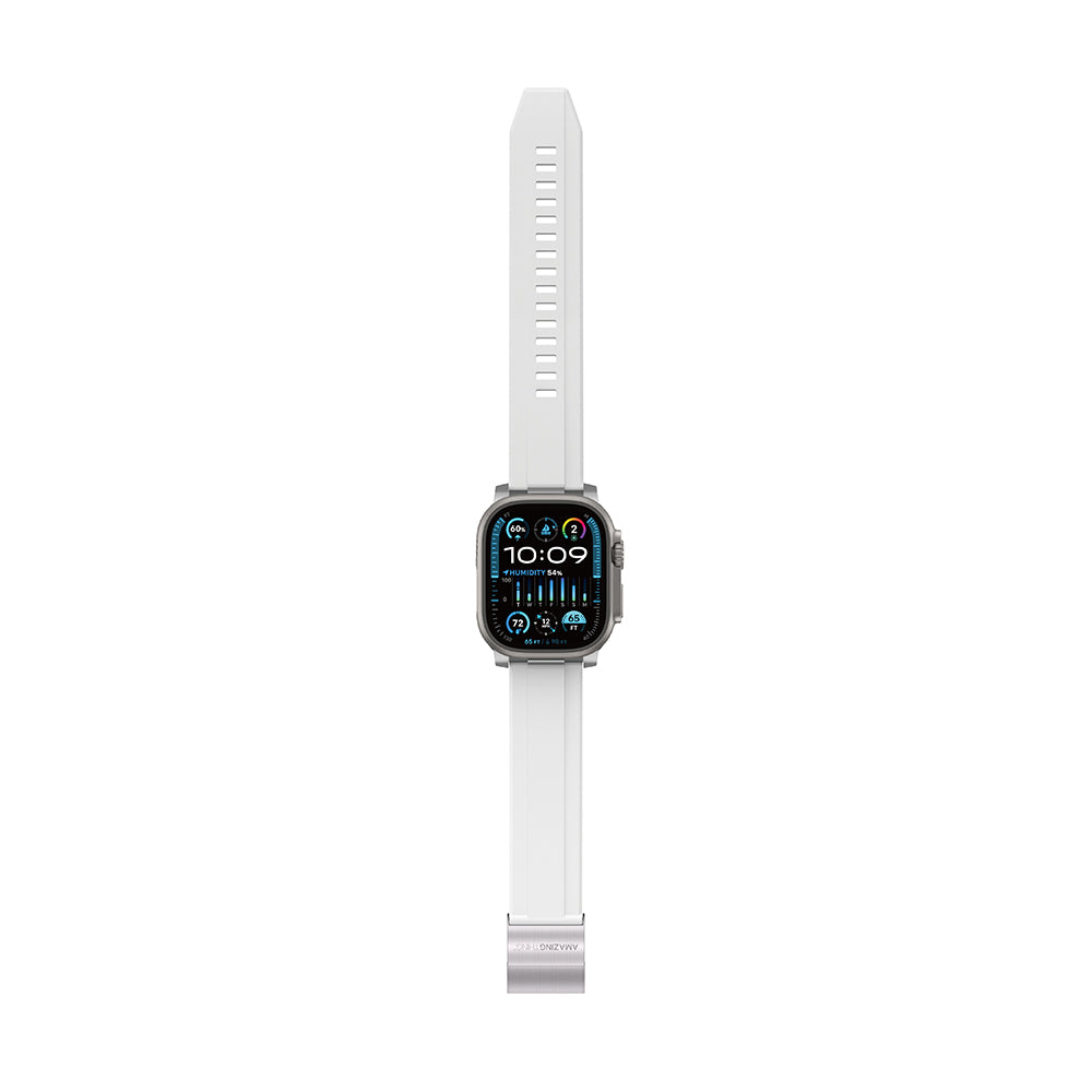 Amazingthing Titan Chrono Manyetik Silikon Apple Watch Kordonu