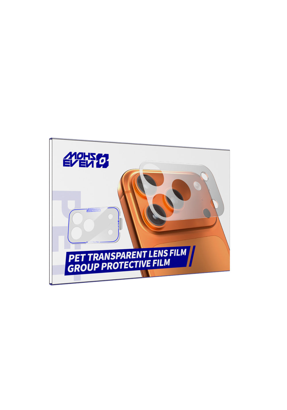 Mohseven iPhone 18 Pro Şeffaf Kamera Çerçeve Filmi