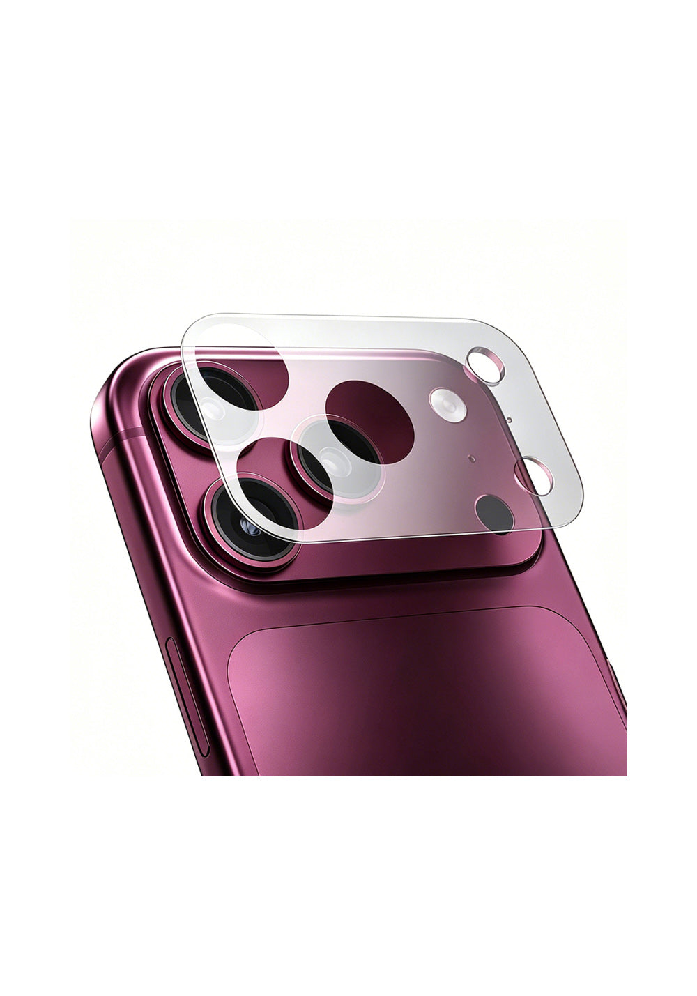 Mohseven iPhone 18 Pro Max Şeffaf Kamera Çerçeve Filmi