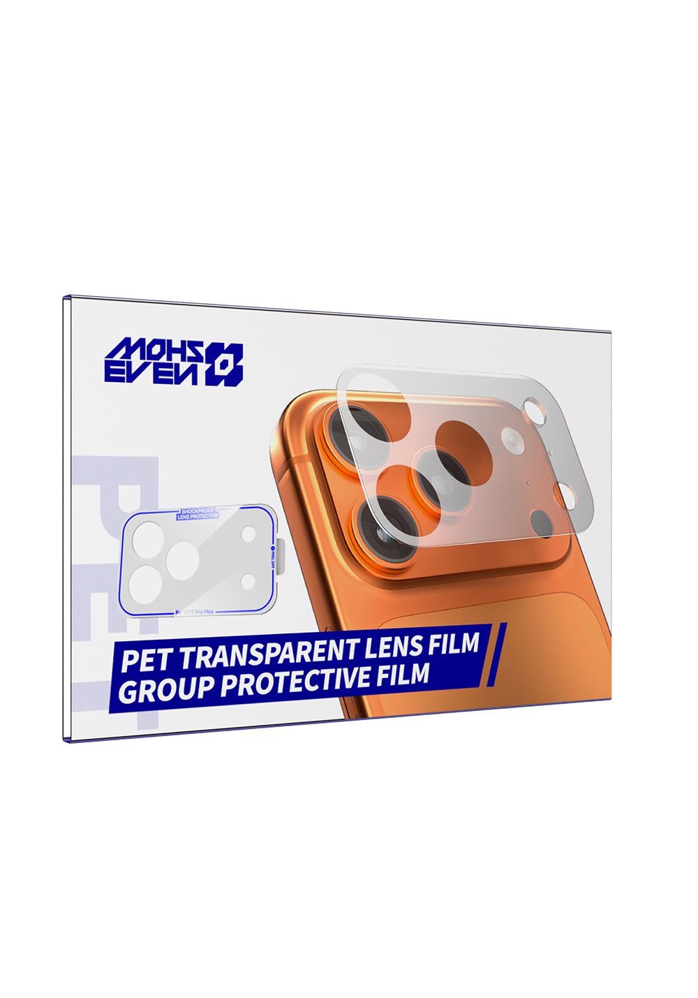Mohseven iPhone 18 Pro Max Şeffaf Kamera Çerçeve Filmi