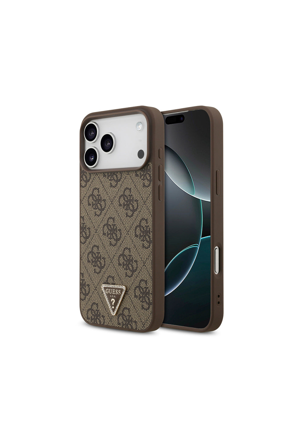 Guess iPhone 18 Pro Max Strass 4G Manyetik Taşlı Kılıf