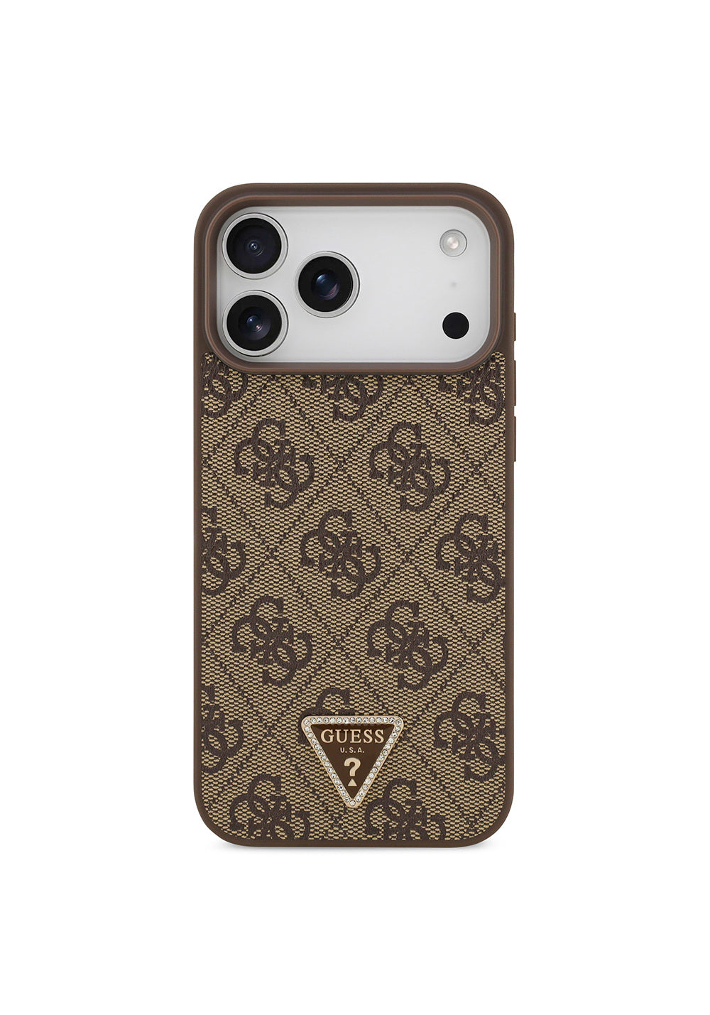 Guess iPhone 18 Pro Max Strass 4G Manyetik Taşlı Kılıf