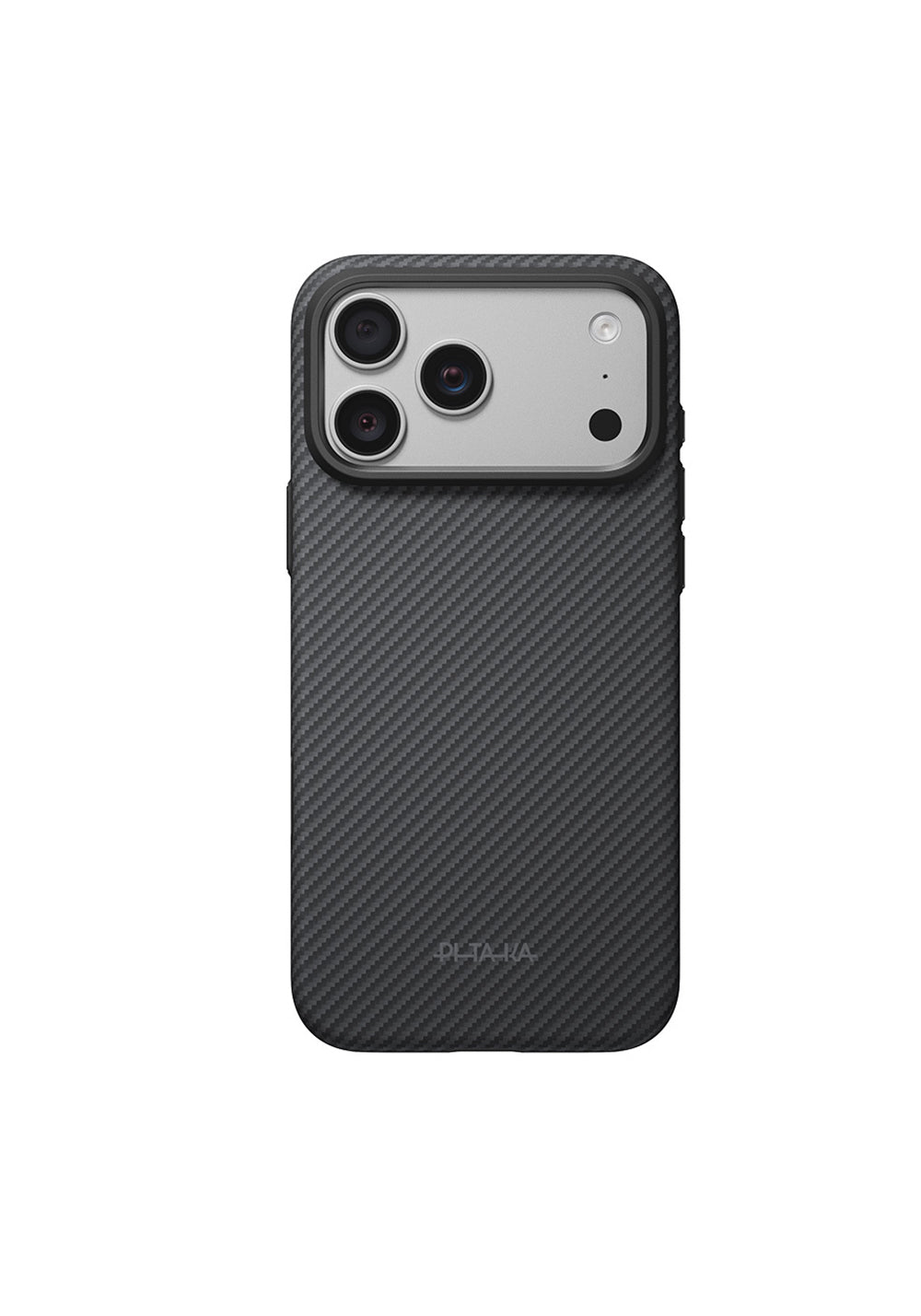 Pitaka Classic Black-Grey Twill – iPhone 18 Pro Kılıfı