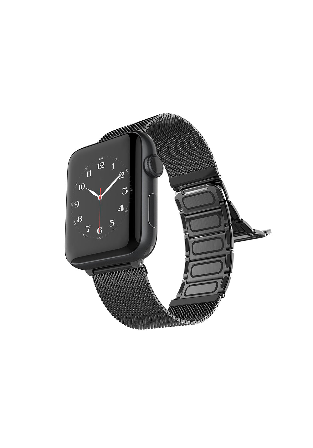Raptic Classic Plus Manyetik Metal Örgü Kordon – Apple Watch 42/44/45/46/49 mm