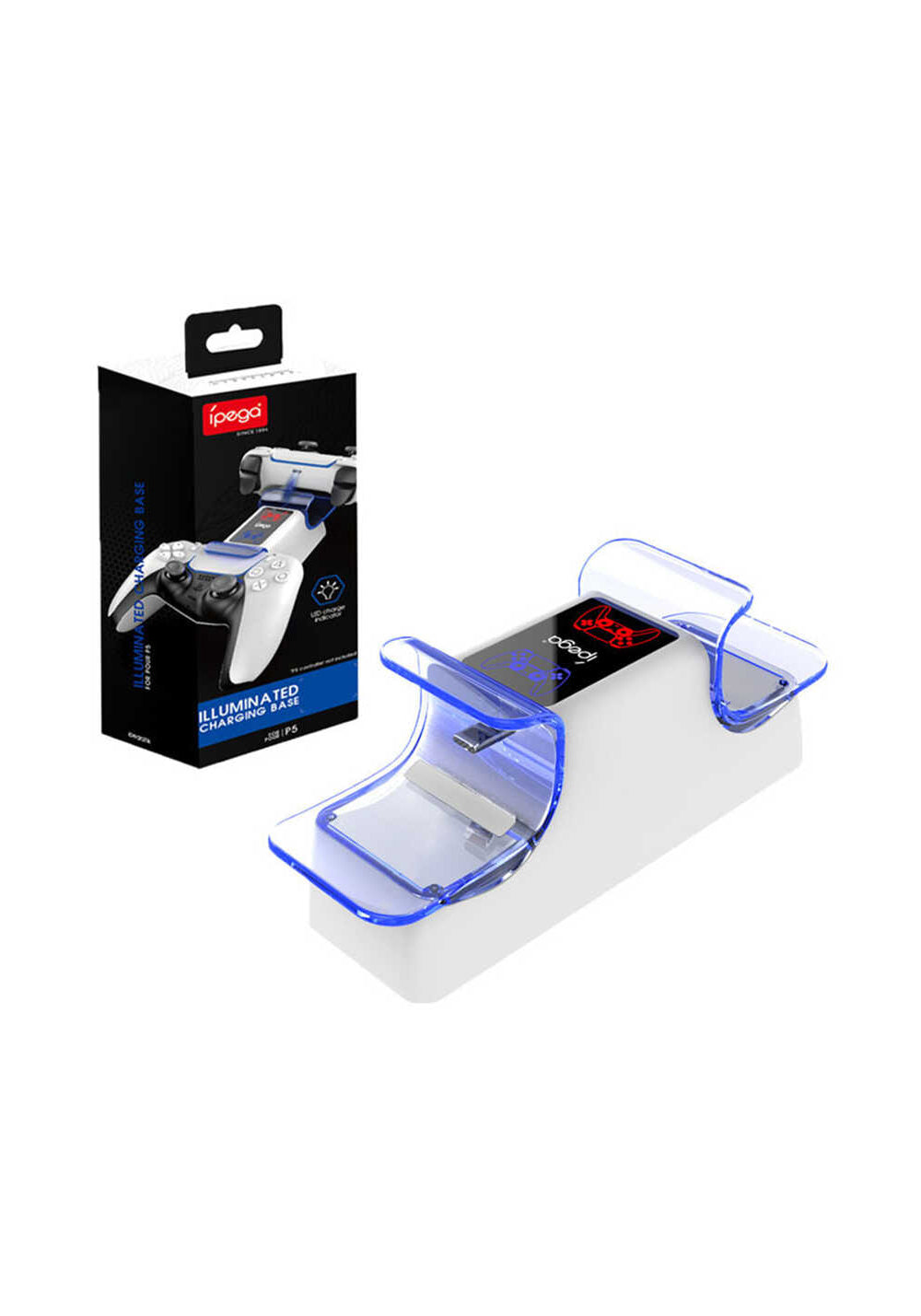 iPega PG-P5003 – PS5 DualSense LED Göstergeli Şarj Standı