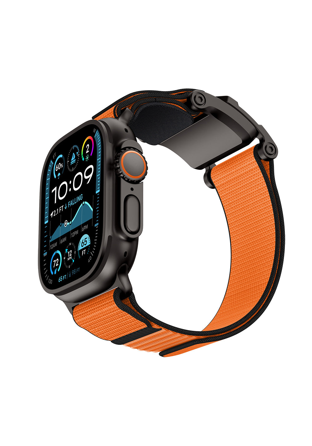 Mohseven Mecha Sport Dokuma Kordon – Apple Watch 42/44/45/46/49 mm