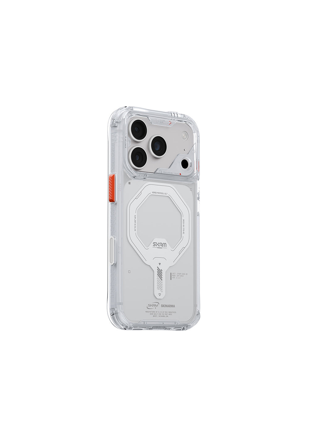 Skinarma Şeffaf Saido Mag-Charge – iPhone 18 Pro Kılıfı