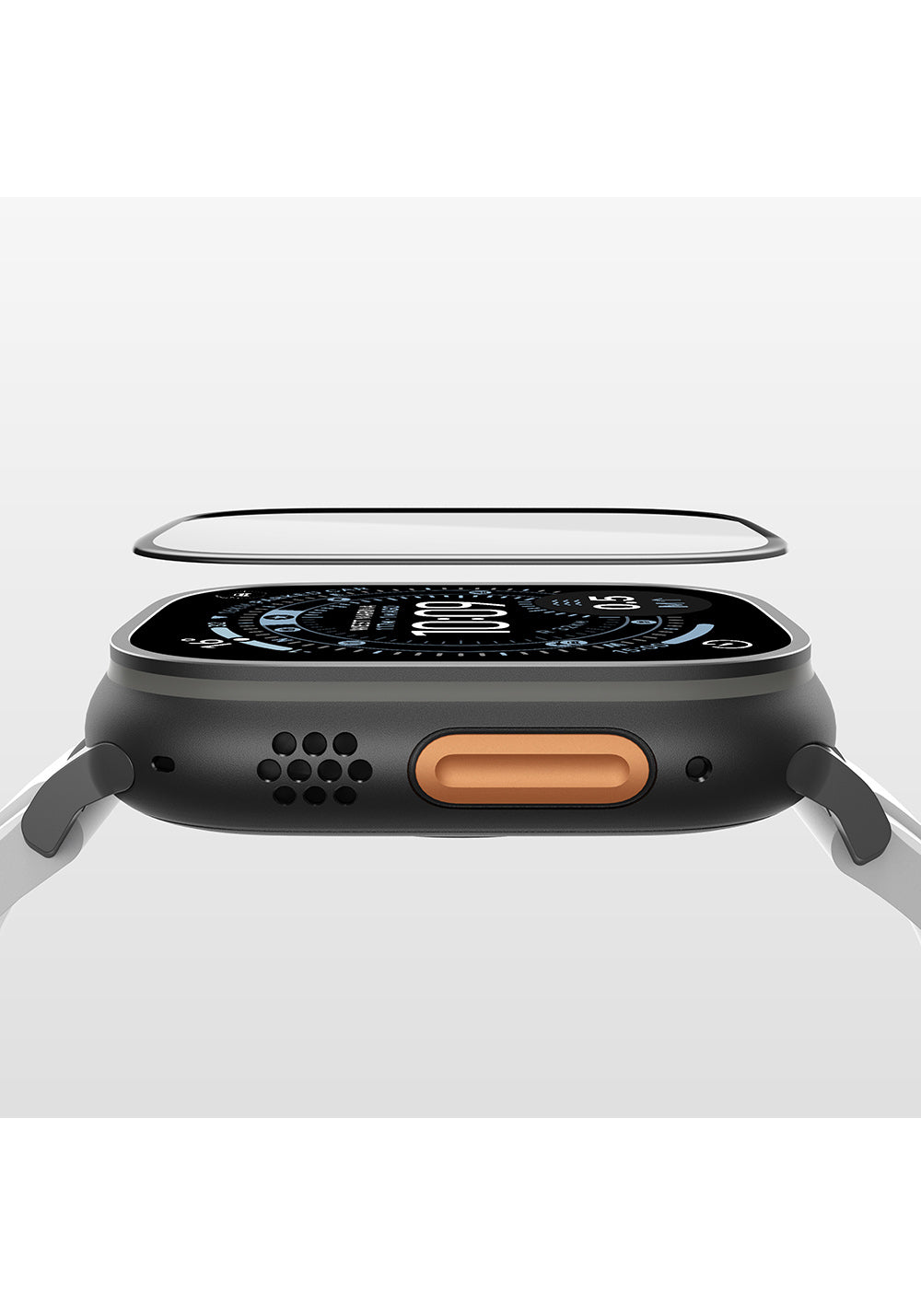 Amazingthing Radix AccuGuard Temperli Ekran Camı – Apple Watch Ultra 49 mm