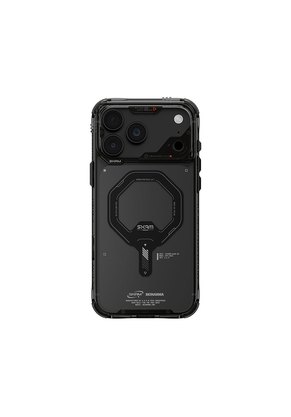 Skinarma Şeffaf Saido Mag-Charge – iPhone 18 Pro Kılıfı