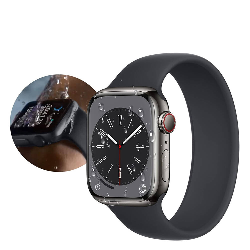 Wiwu Wi-JD105 Easy Install PMMA PET Ekran Koruma Seti – Apple Watch 40 mm