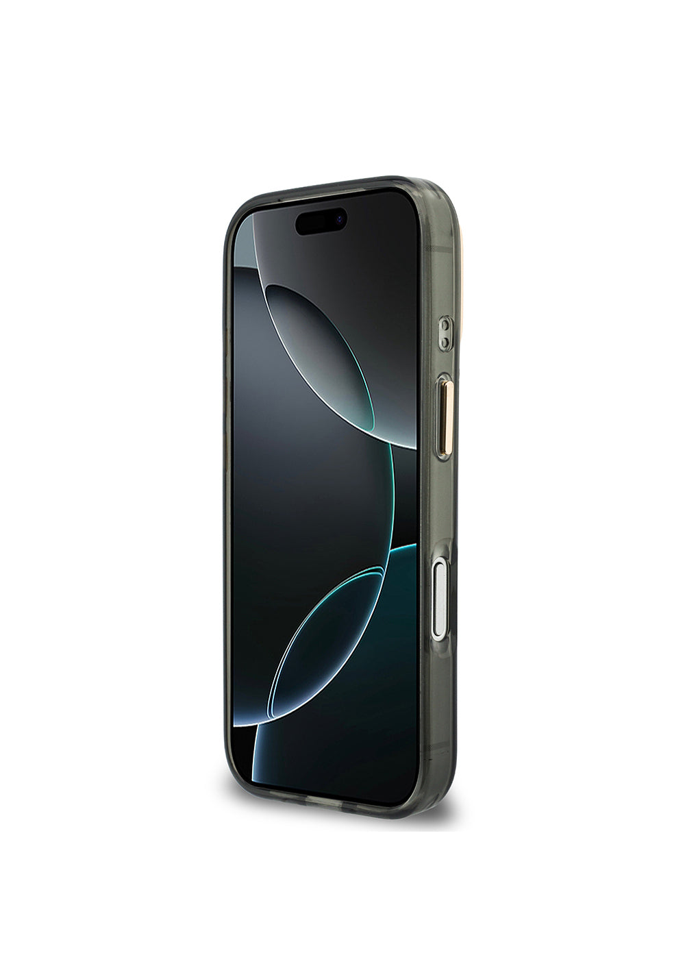 Guess Yazı ve 4G Büyük Silikon – iPhone 18 Pro Kılıfı