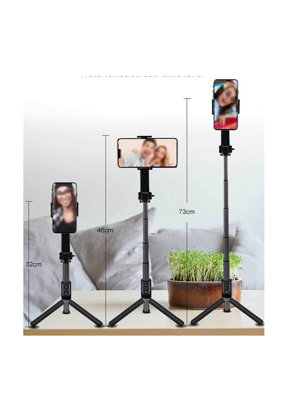 Wiwu TGS-301 – Kumandalı Selfie Çubuğu ve Tripod