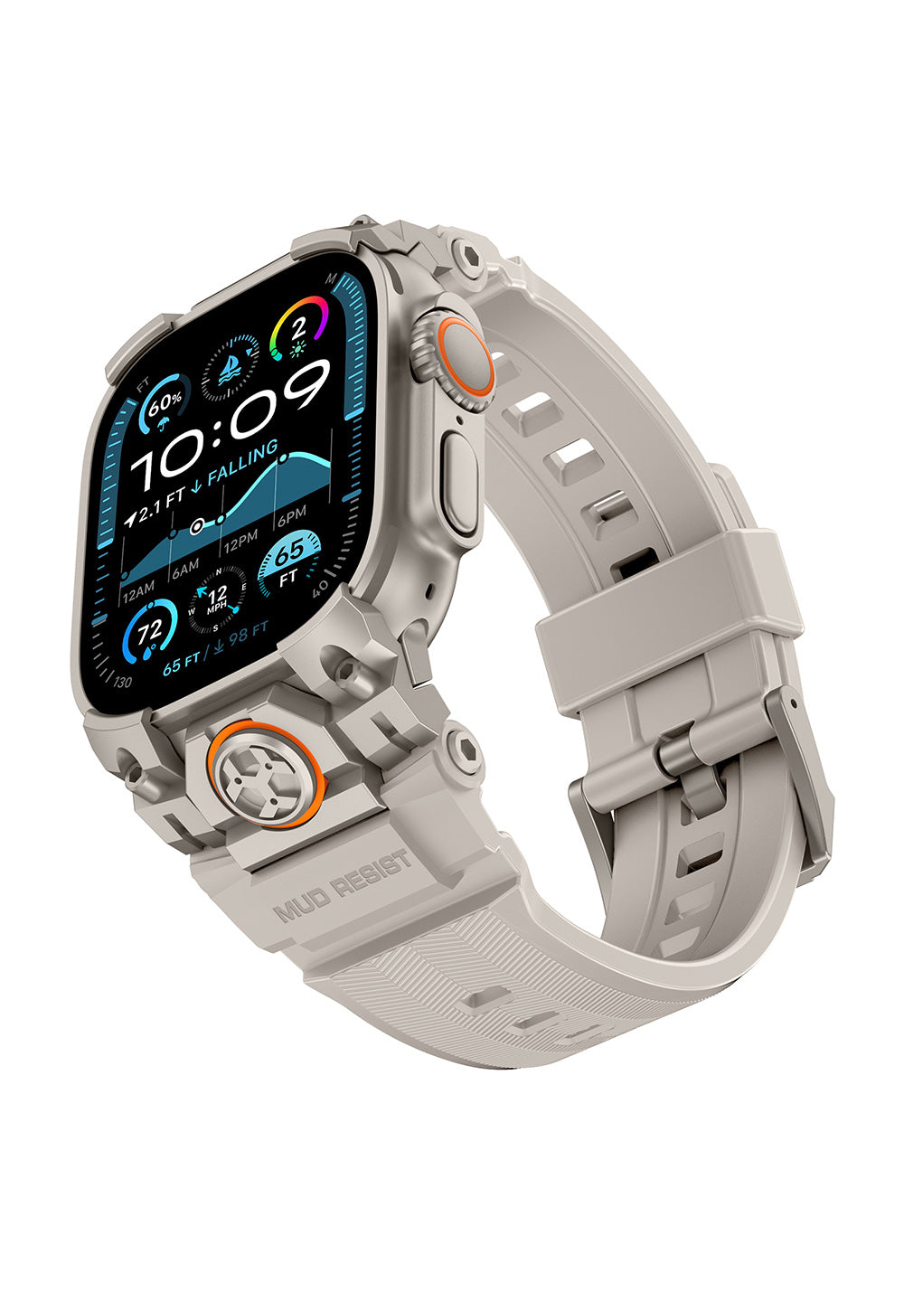 Mohseven Armor Silikon Kordon – Apple Watch Ultra 49 mm
