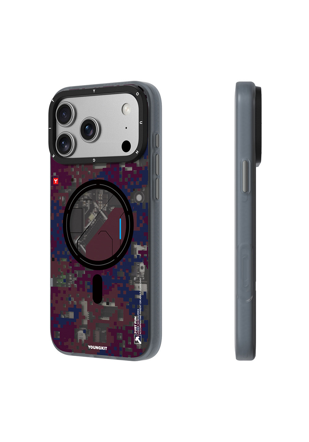 Youngkit Camouflage Sykell – iPhone 18 Pro Kılıfı