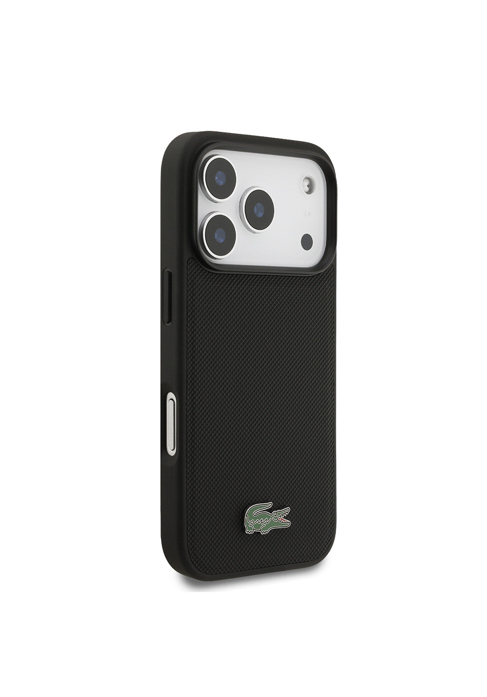 Lacoste PU Pike Desenli – iPhone 18 Pro Kılıfı