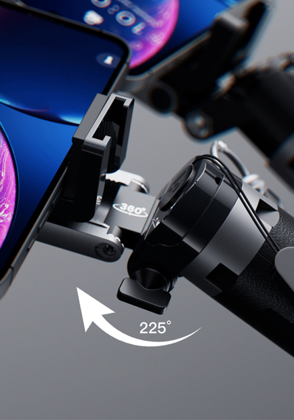 Lenyes LPH112 – Dolgu Işıklı Mini Tripod ve Selfie Çubuğu