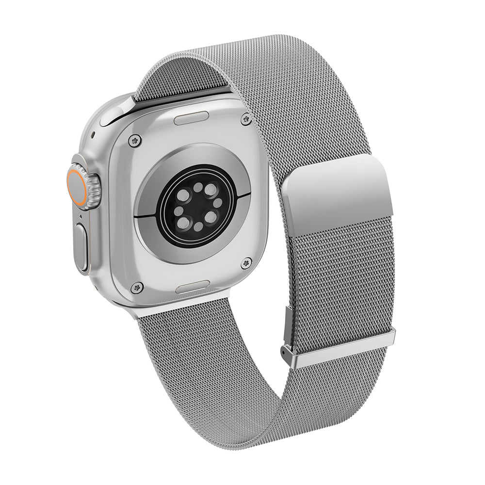 Wiwu MagFlex Secure Manyetik Metal Kordon – Apple Watch 42/44/45/46/49 mm