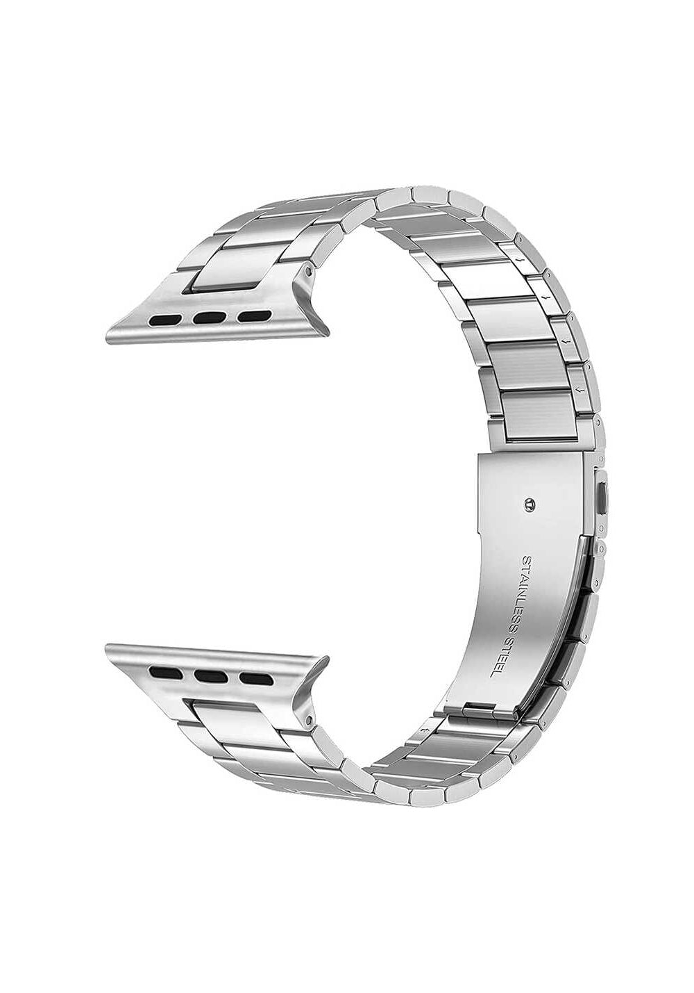 Wiwu Ultra Thin Steel Belt Three Beads Metal Kordon – Apple Watch 42/44/49 mm