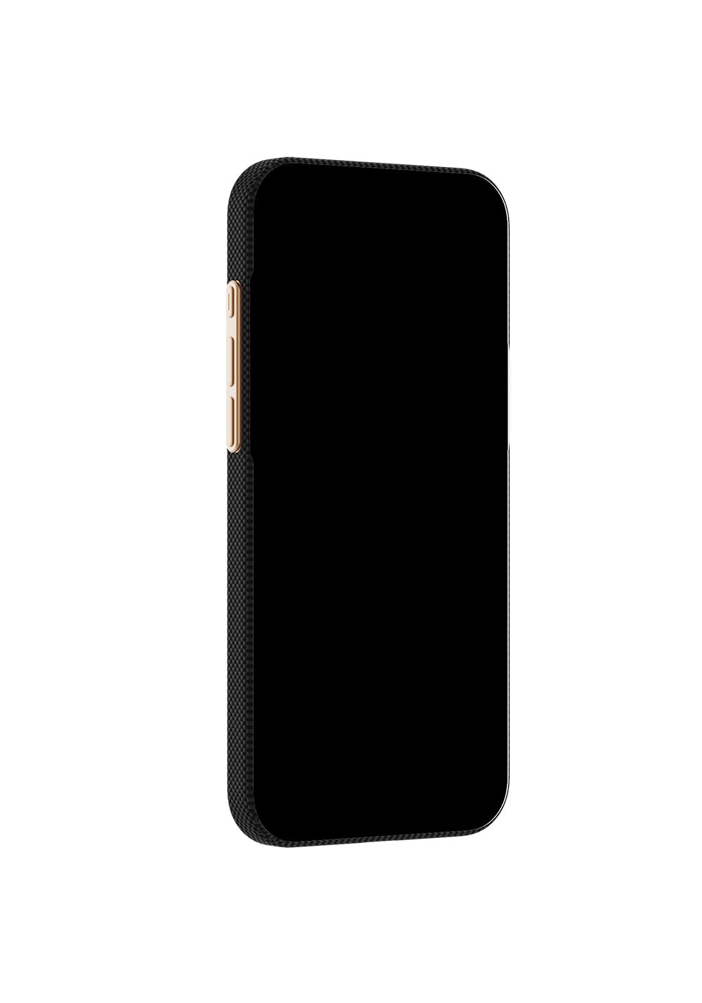 Raptic Aramid Skin Rise 24 Ayar Altın Kaplamalı Karbon – iPhone 18 Pro Max Kılıfı