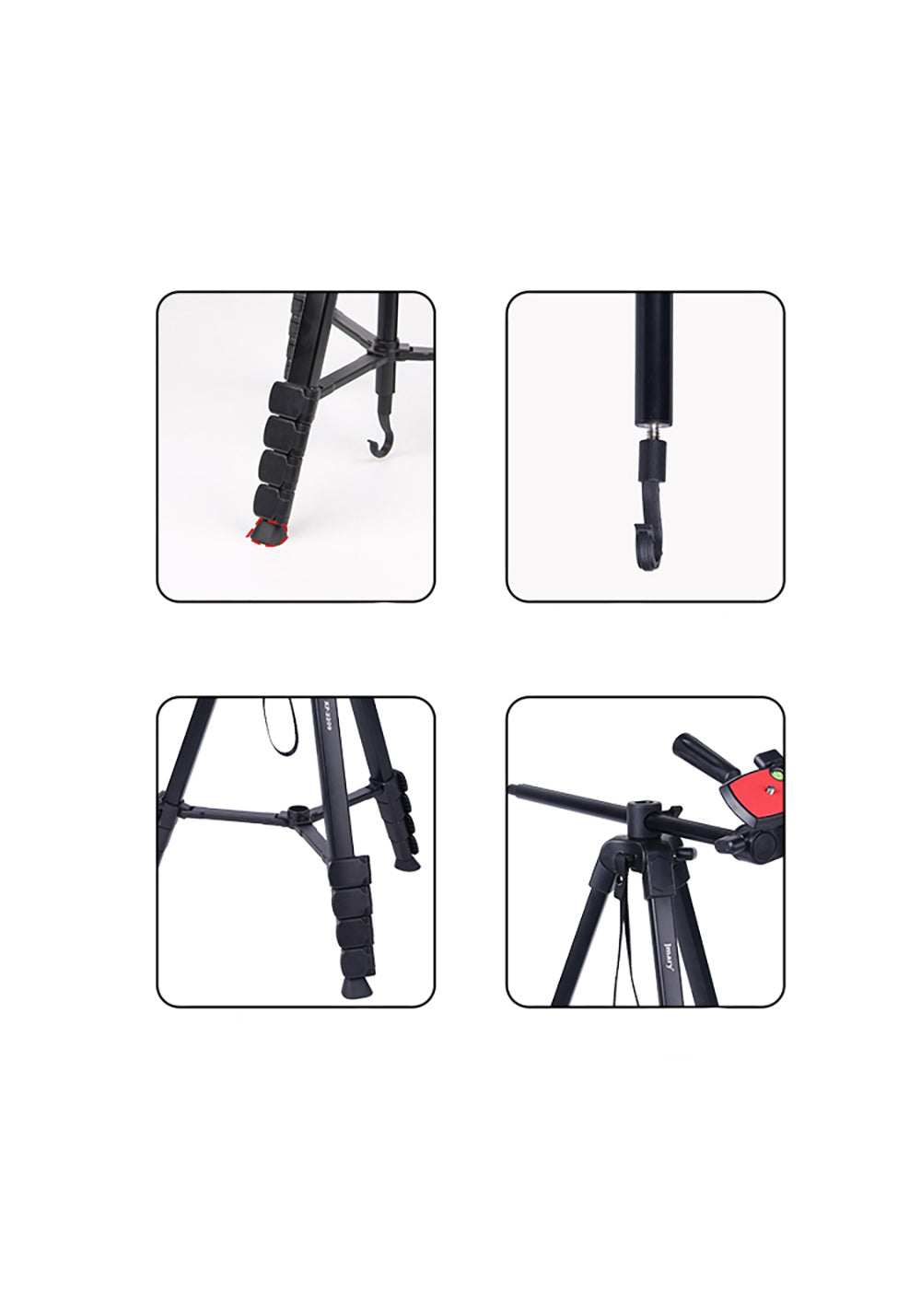 Jmary KP-2209 – 173 cm Başlıklı Tripod