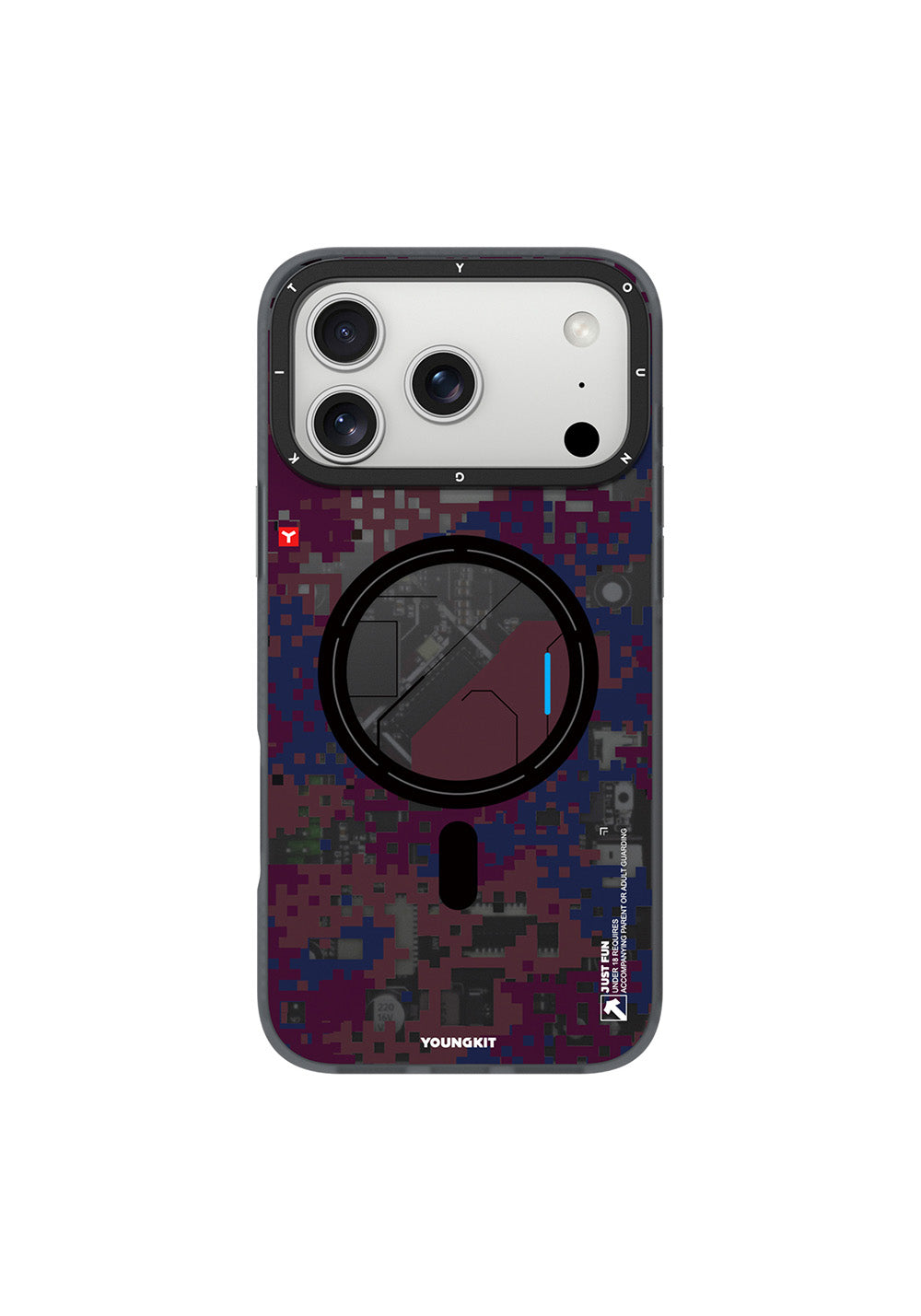 Youngkit Camouflage Sykell – iPhone 18 Pro Max Kılıfı