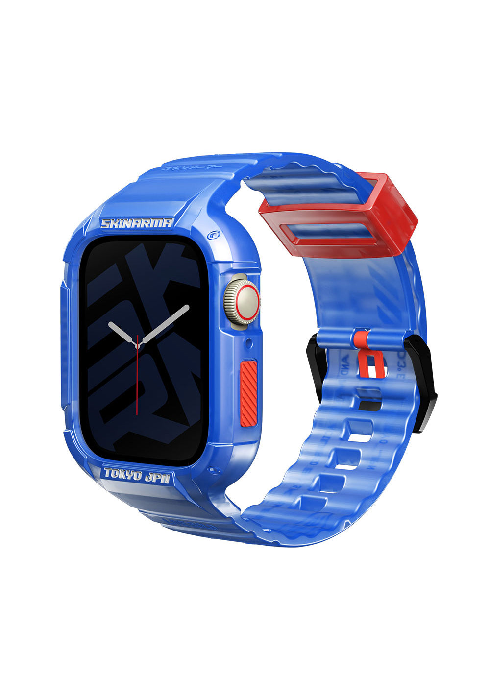 Skinarma Saido Koruyucu Kasa ve Kordon Seti – Apple Watch 44/45 mm