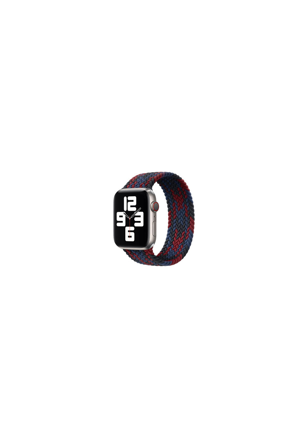 Wiwu Braided Solo Loop Contrast M Kontrast Örgü Kordon – Apple Watch 42/44/49 mm