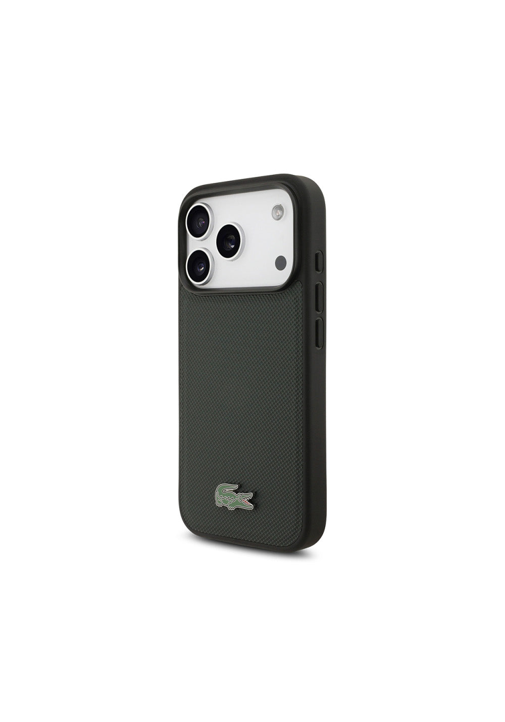 Lacoste PU Pike Desenli – iPhone 18 Pro Kılıfı