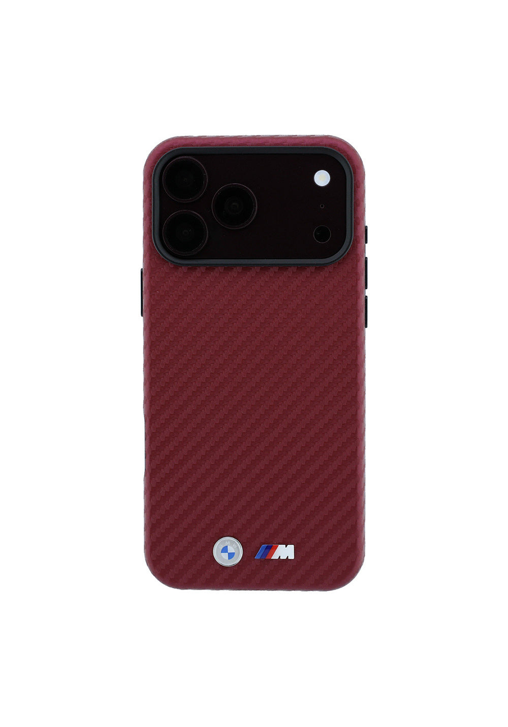 BMW Karbon Fiber Tasarımlı ve PU Deri – iPhone 18 Pro Max Kılıfı