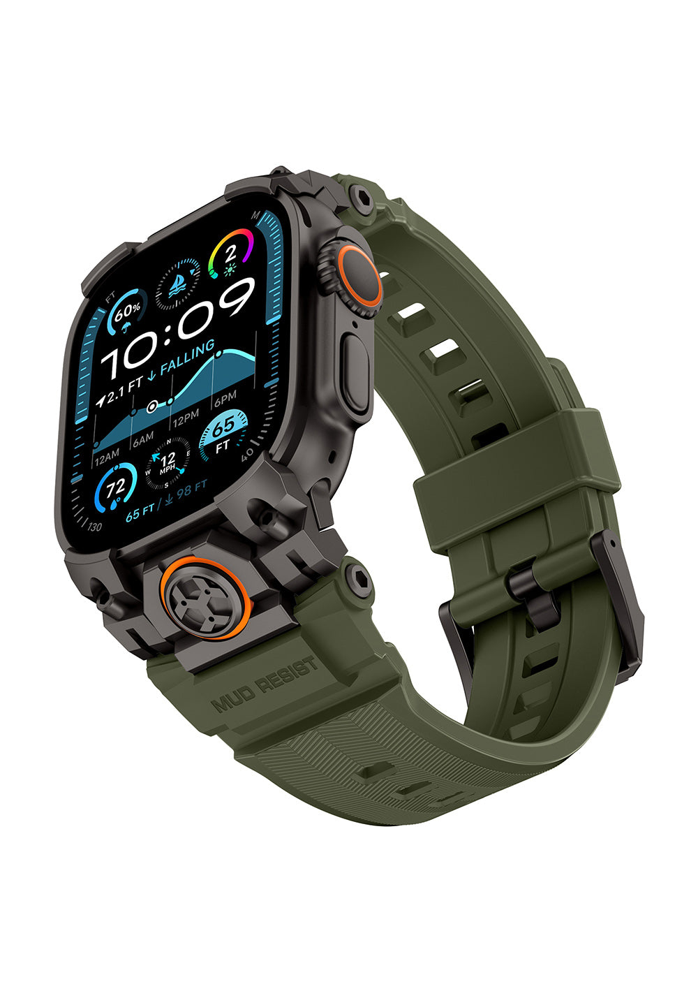 Mohseven Armor Silikon Kordon – Apple Watch Ultra 49 mm