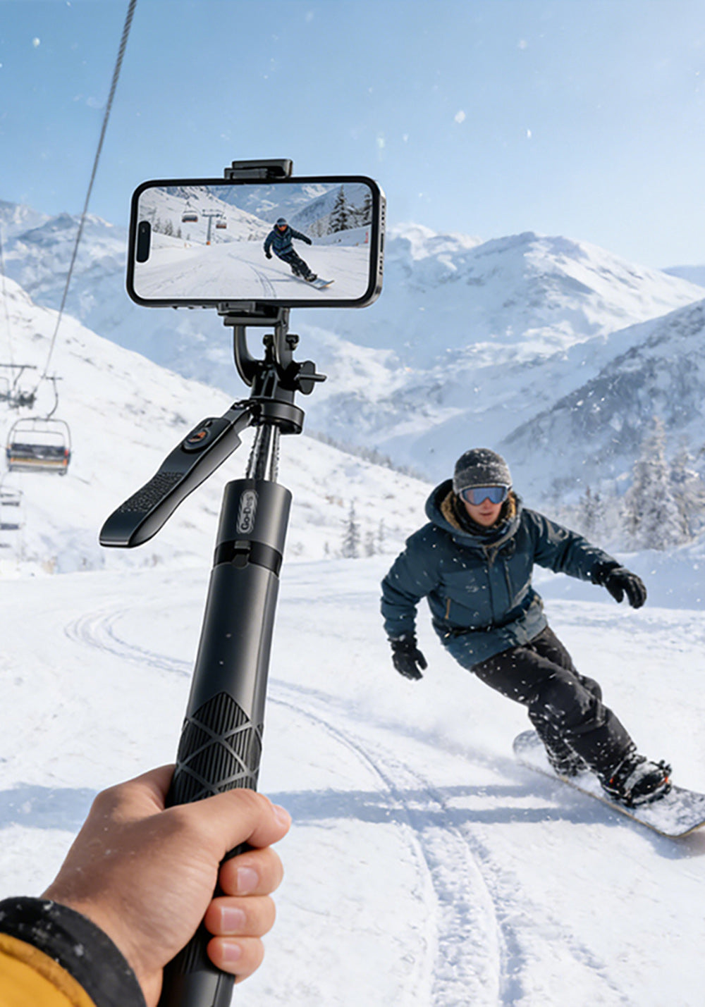 Go Des GD-ST82 – Pan-Tilt Gimbal ve Tripod