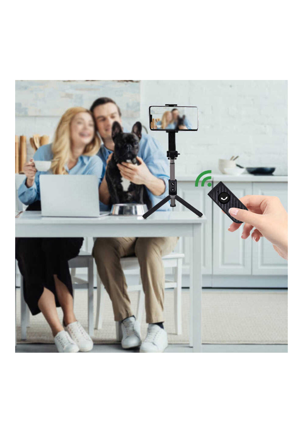 Wiwu TGS-301 – Kumandalı Selfie Çubuğu ve Tripod