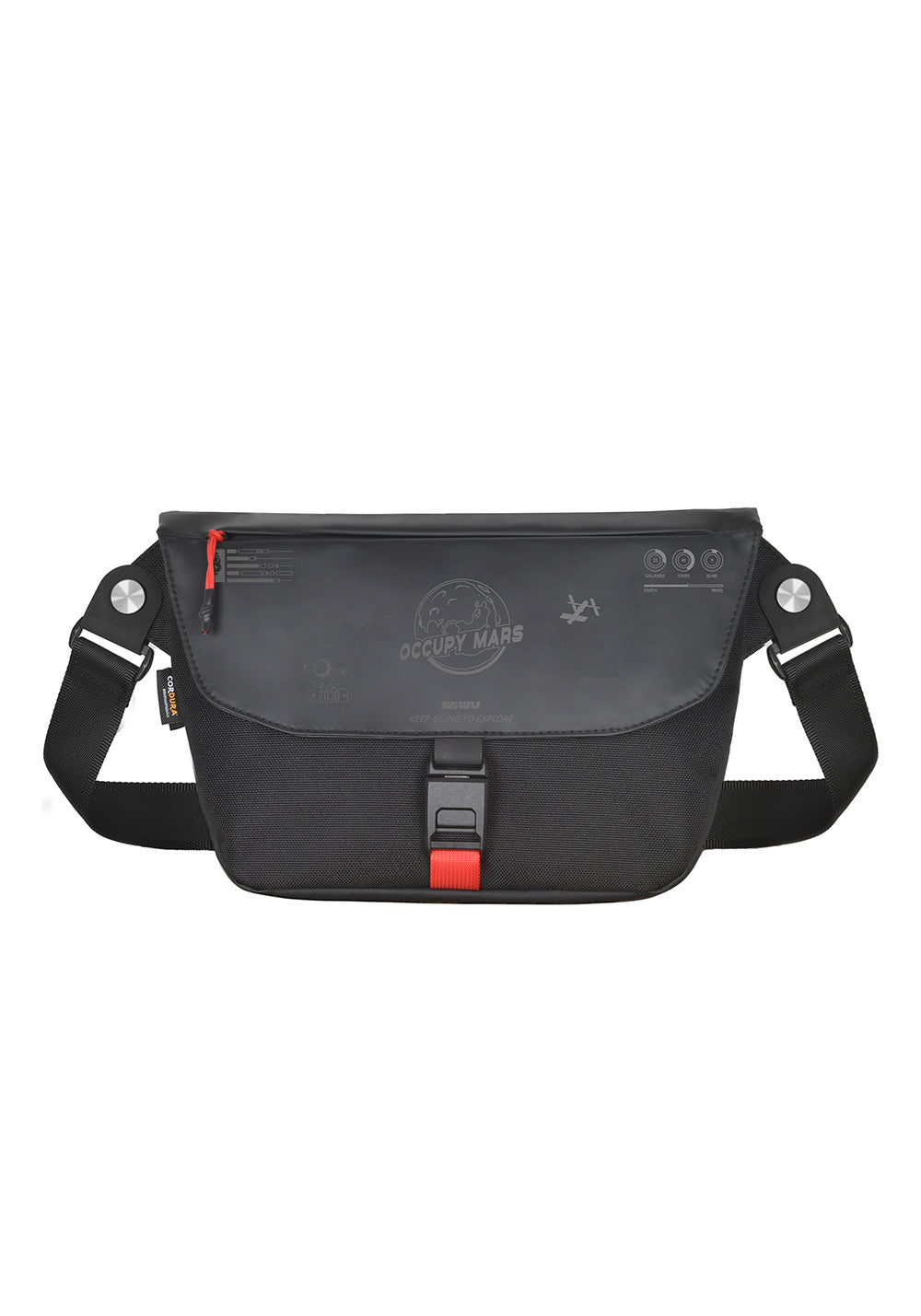 Wiwu Space Exploration Message Bag X – Çapraz Vücut Çantası