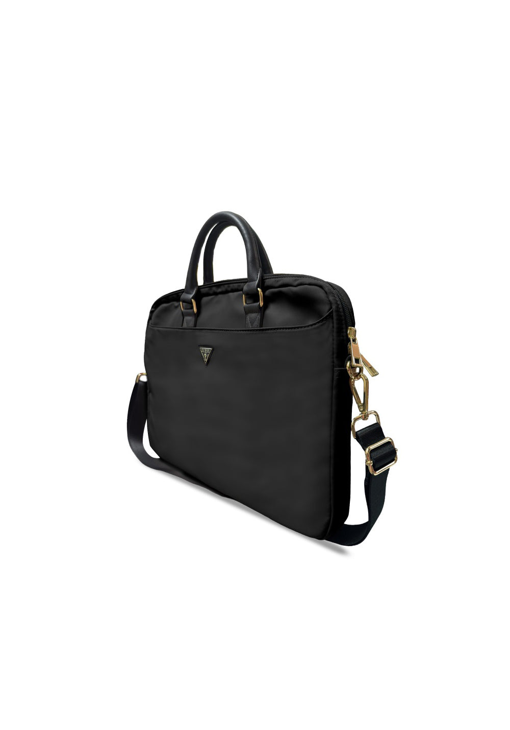 Guess Naylon Kumaş Metal Üçgen Logo – 15-16 inç Laptop Çantası