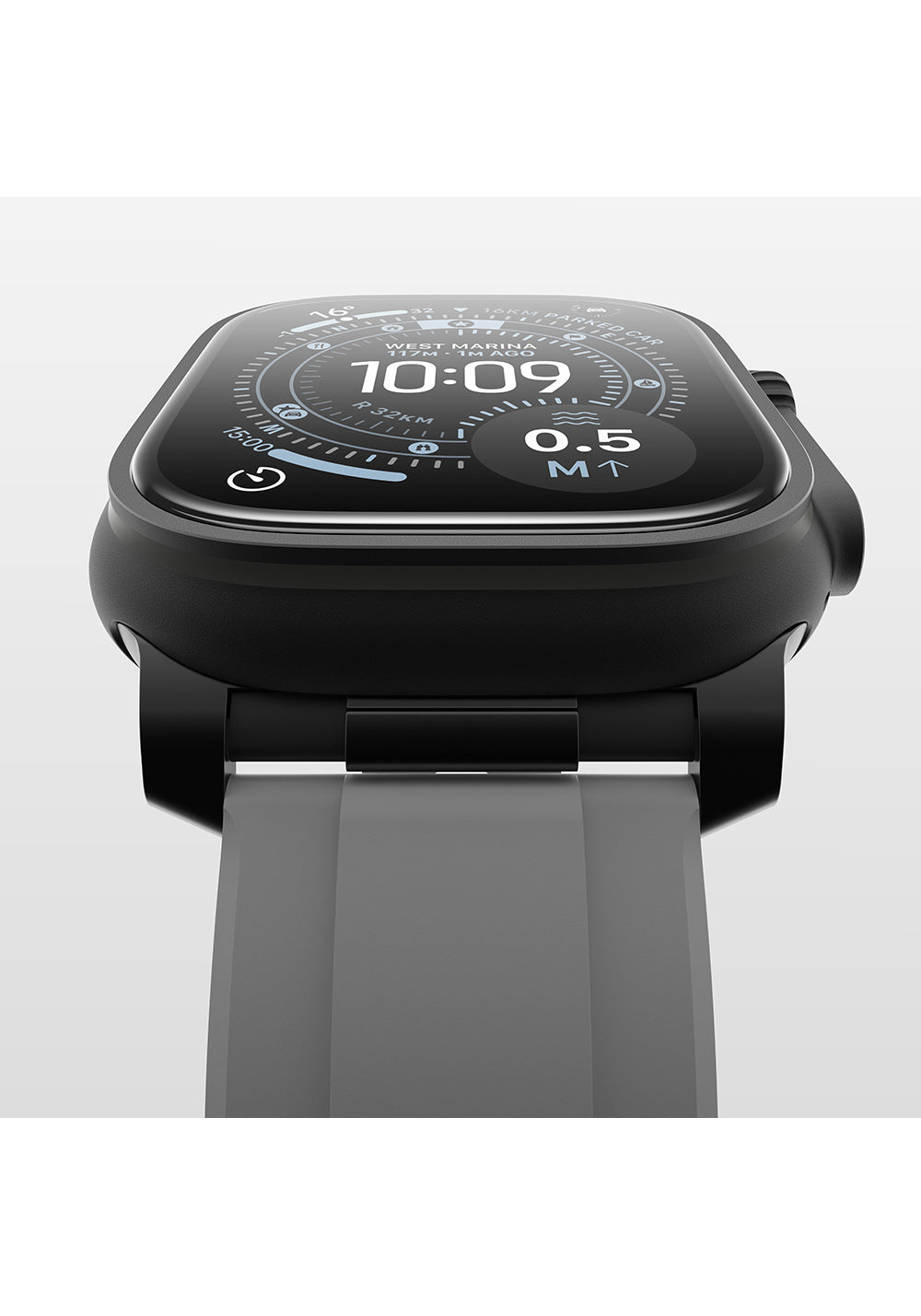 Amazingthing Radix AccuGuard Temperli Ekran Camı – Apple Watch Ultra 49 mm