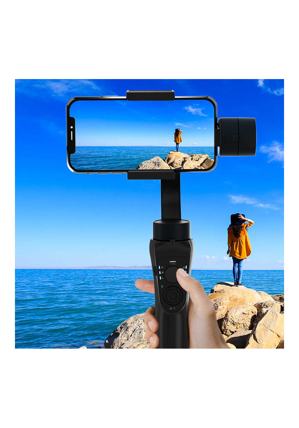 Wiwu S5B – 3 Eksenli Telefon Gimbalı
