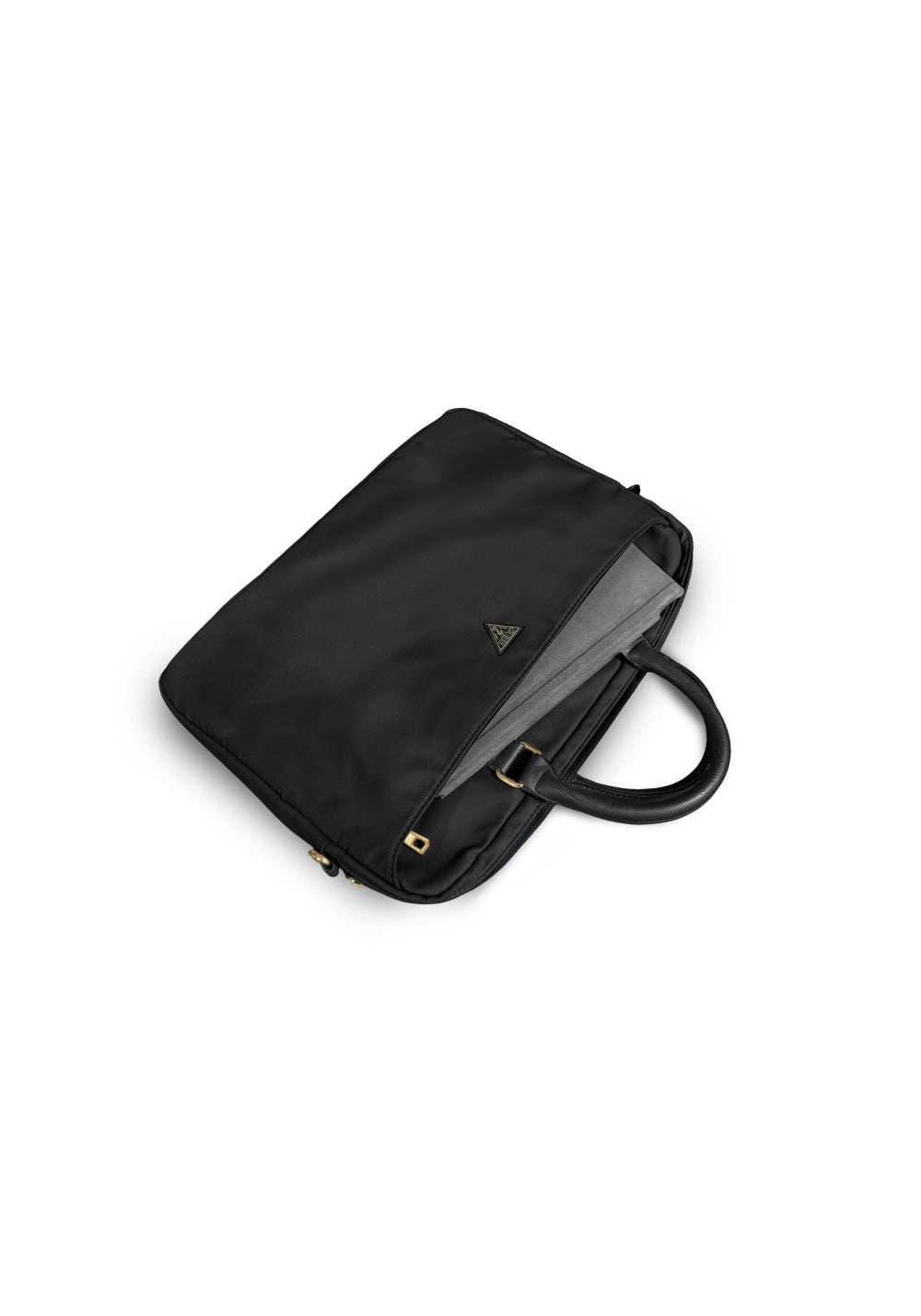 Guess Naylon Kumaş Metal Üçgen Logo – 15-16 inç Laptop Çantası