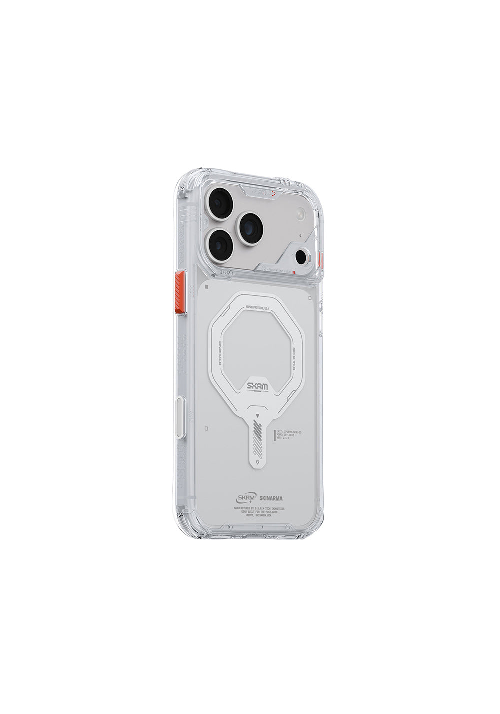 Skinarma Şeffaf Saido Mag-Charge – iPhone 18 Pro Max Kılıfı