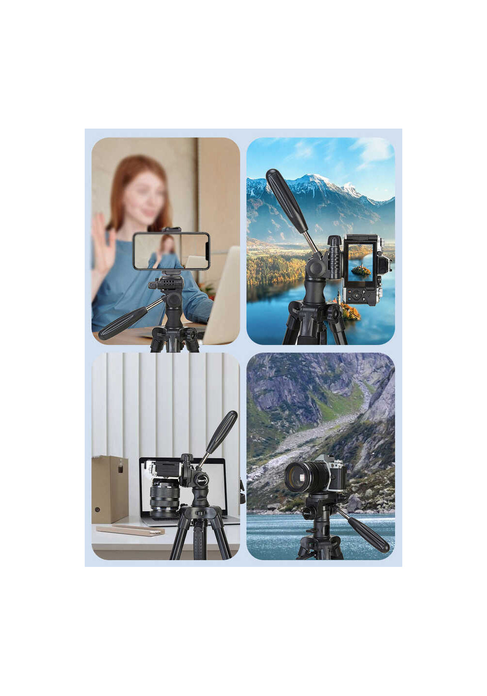 Jmary KP2294 – 179 cm Monopod Özellikli Tripod
