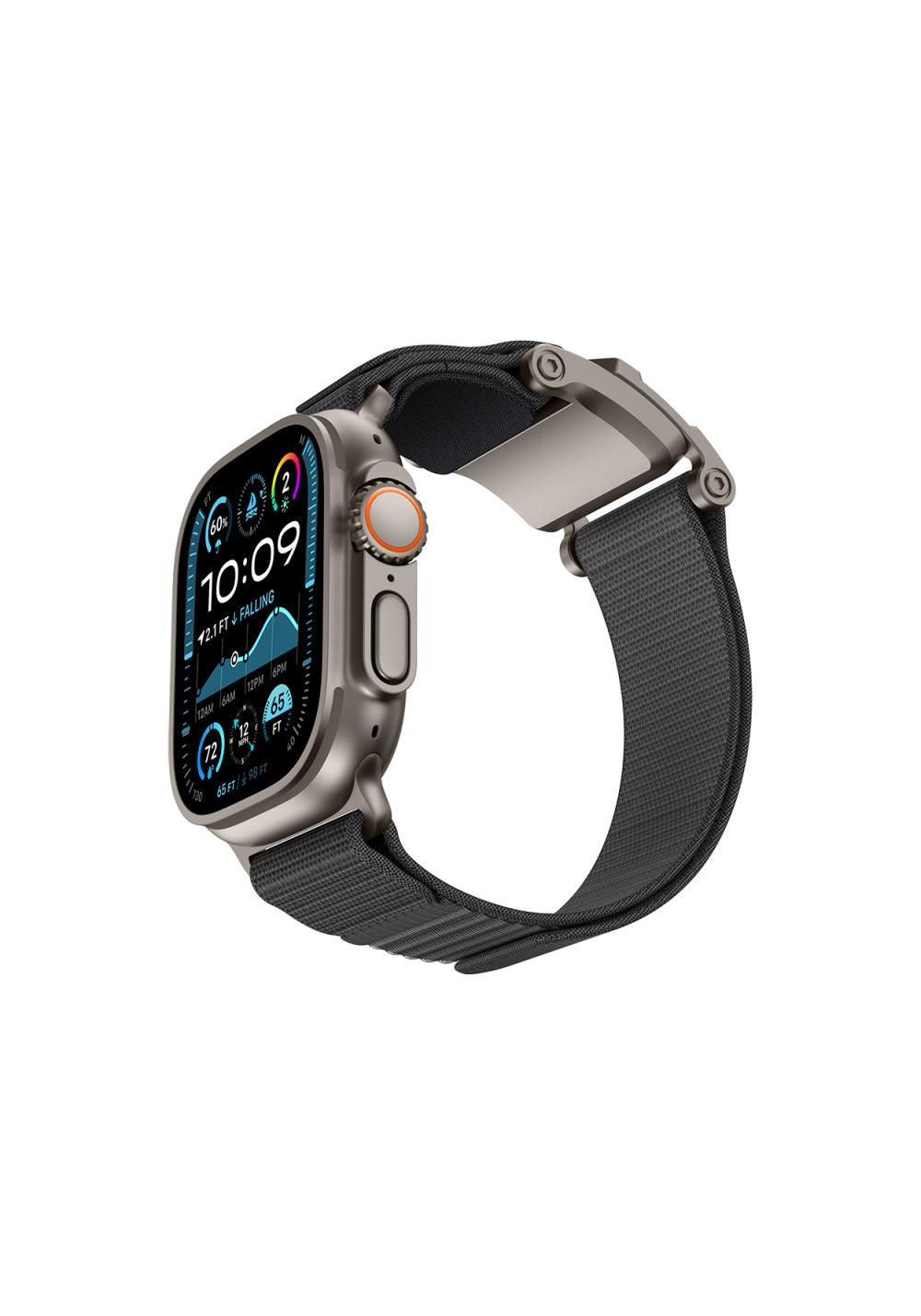Mohseven Mecha Sport Dokuma Kordon – Apple Watch 42/44/45/46/49 mm