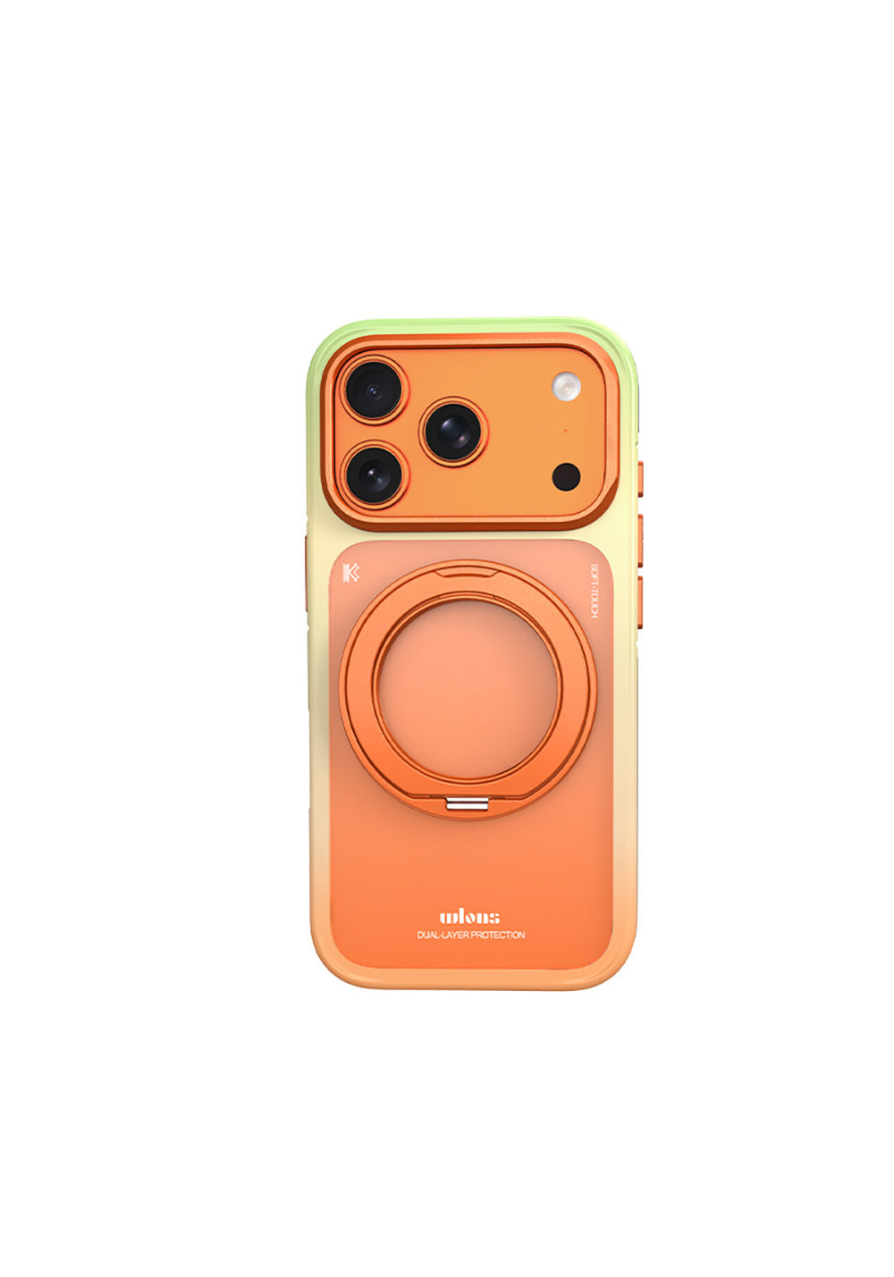 Wlons Sert PC Arvox Standlı – iPhone 18 Pro Kılıfı