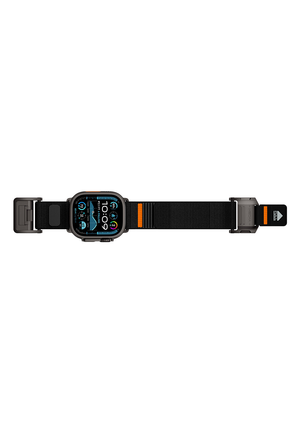 Mohseven Mecha Sport Dokuma Kordon – Apple Watch 42/44/45/46/49 mm