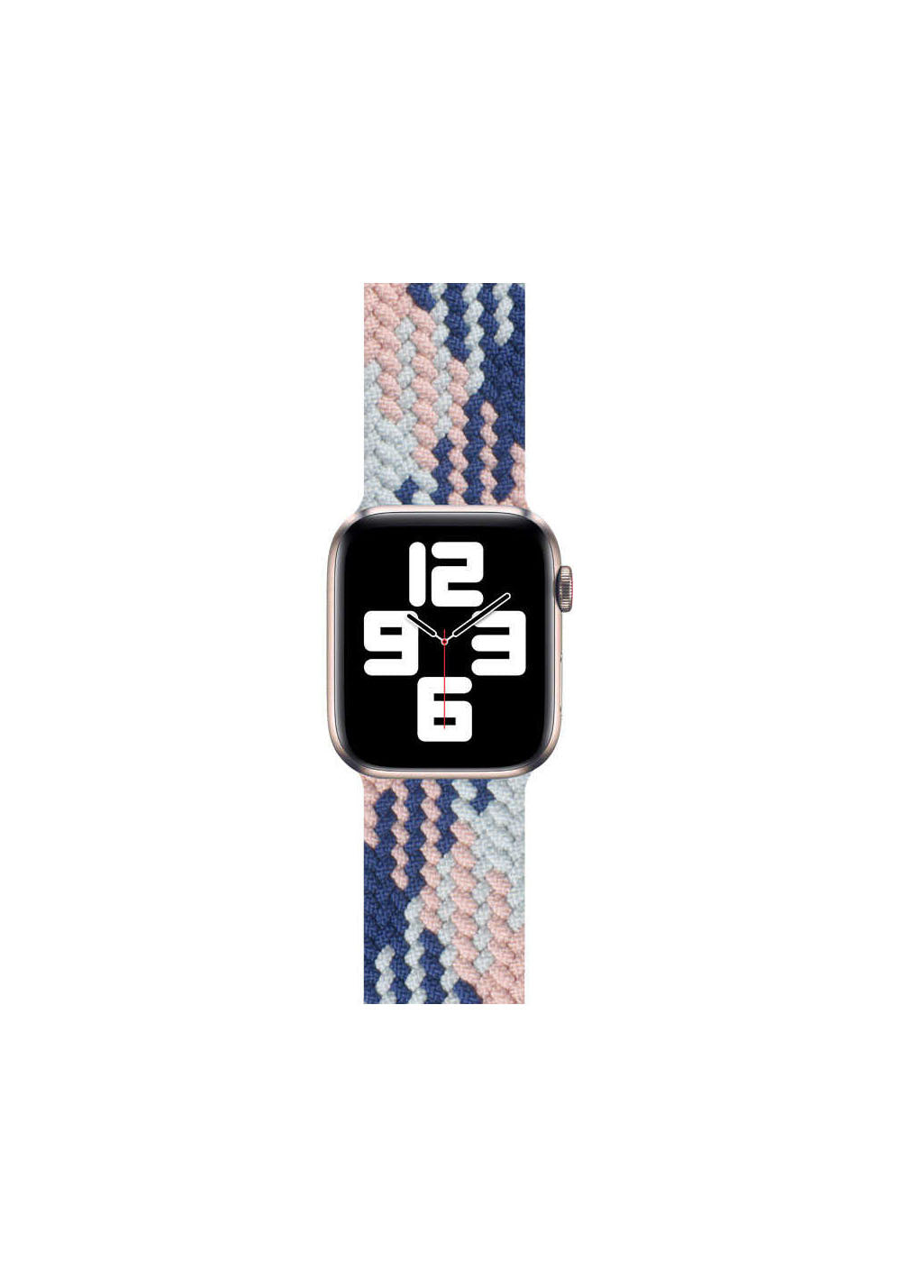 Wiwu Braided Solo Loop Contrast L Kontrast Örgü Kordon – Apple Watch 38/40 mm