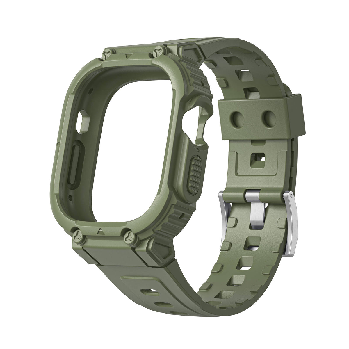 Wiwu Wi-WB014 Armor Kordon ve PC Kasa Seti – Apple Watch Ultra 49 mm