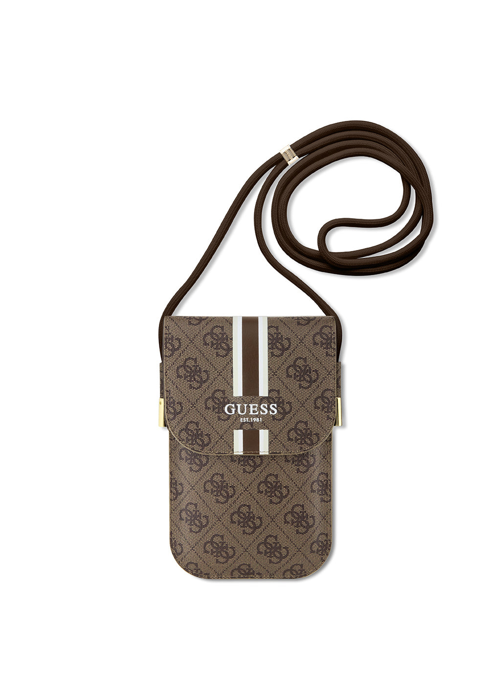 Guess 4G Desen Mıknatıs Kapaklı – El ve Omuz Çantası