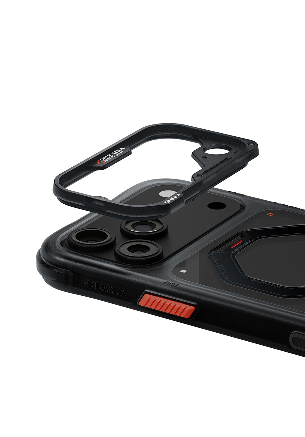 Skinarma Standlı Saturn – iPhone 18 Pro Kılıfı