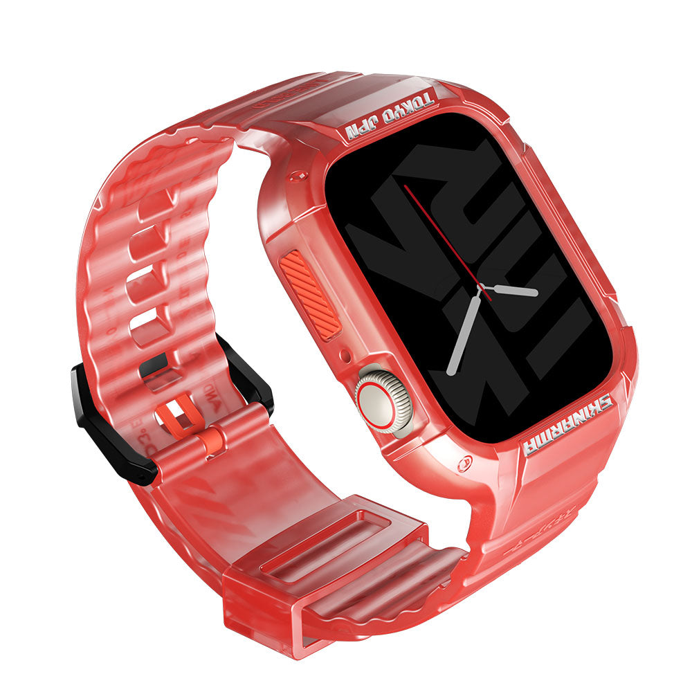 Skinarma Saido Koruyucu Kasa ve Kordon Seti – Apple Watch 44/45 mm