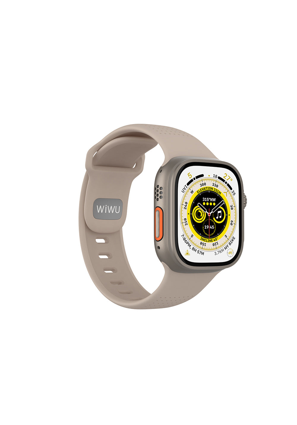Wiwu Wi-WB0201 Comf Secur Kauçuk Kordon – Apple Watch 42/44/45/46/49 mm