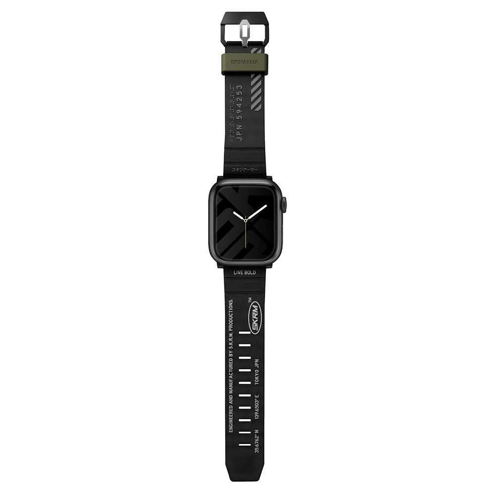 Skinarma Shokku Silikon Kordon – Apple Watch 42/44/45/49 mm