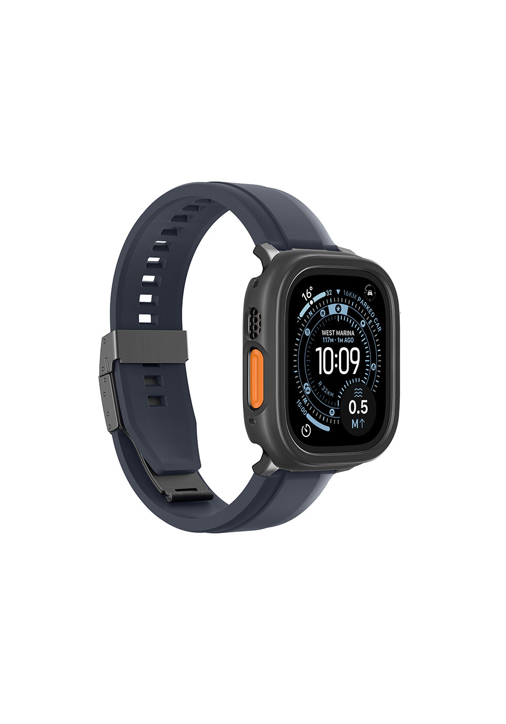 Amazingthing Radix Minimal FullGuard PC Kasa ve Ekran Koruması – Apple Watch Ultra 49 mm
